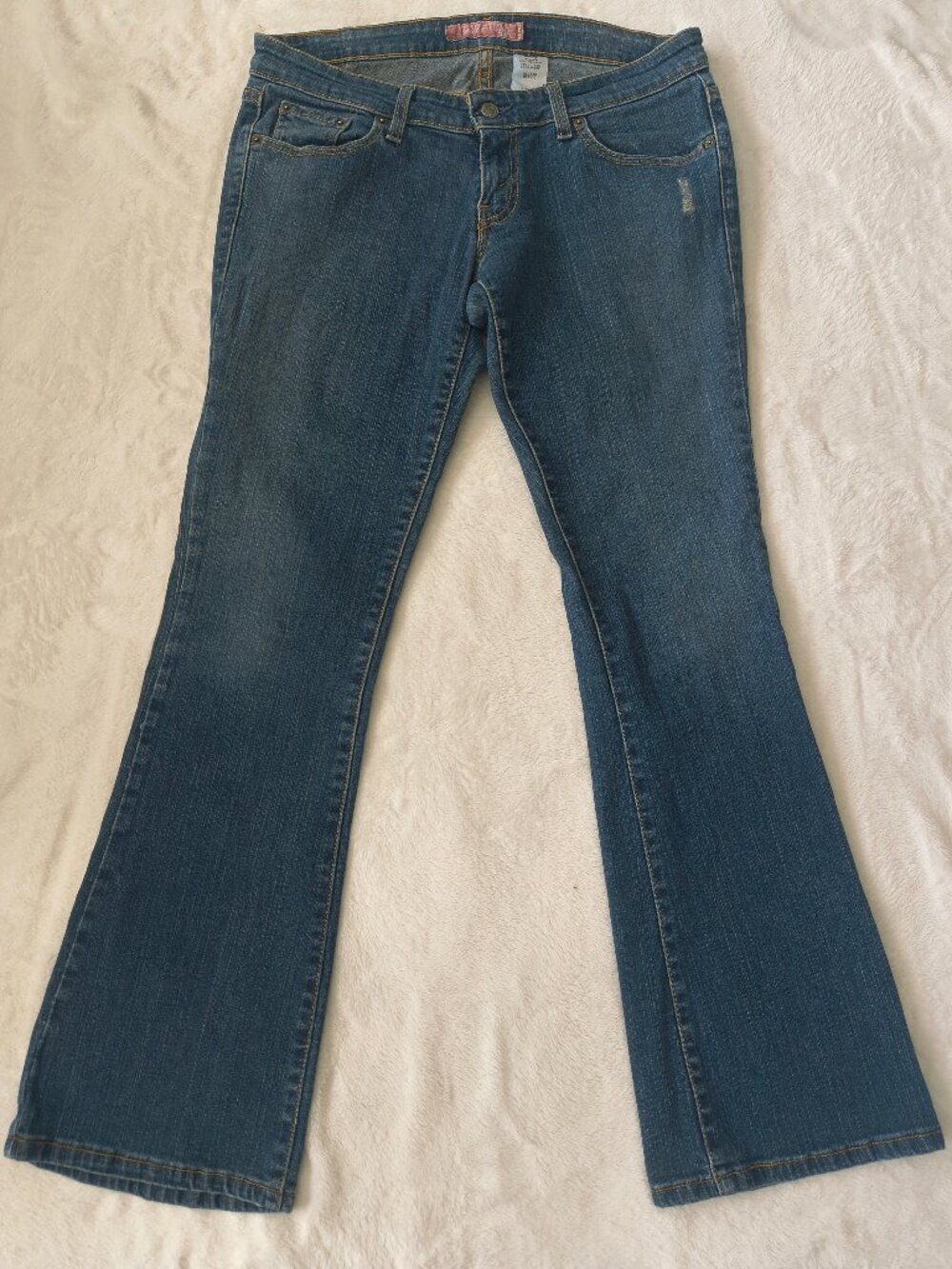 Levi's 524 Too Superlow Boot Cut Jeans Juniors 11 M Y2K Low Rise Medium Wash
